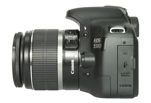 Canon EOS 550D DSLR Camera with Standard Lens (Pre-Owned)