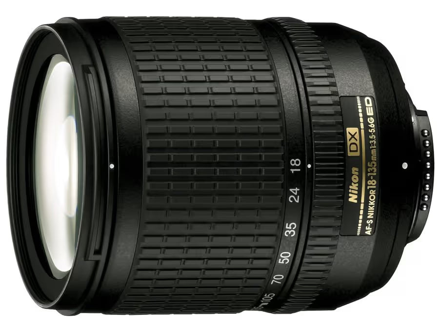 Nikon AF-S DX 18–135mm f/3.5–5.6G ED IF-ED Zoom Lens(Pre-Owned)
