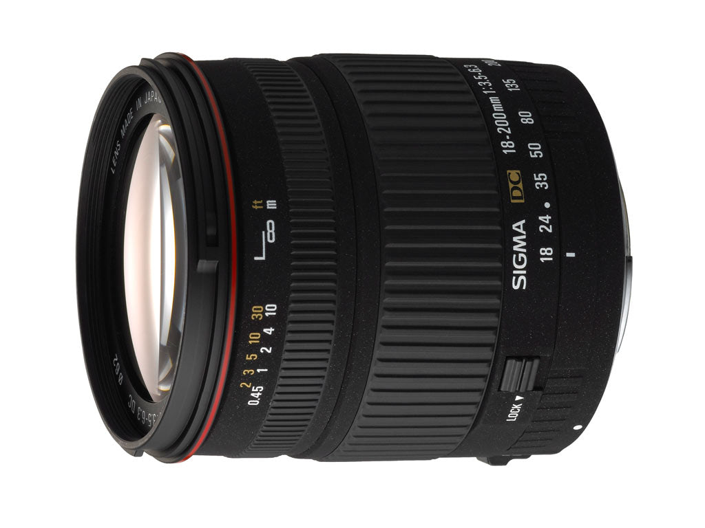 Sigma 18-200mm f/3.5-6.3 DC Macro OS HSM Lens for Canon EF (Pre-Owned)