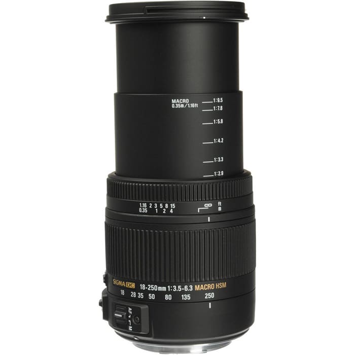 Sigma 18-250mm f/3.5-6.3 DC Macro OS HSM Lens for Canon (Pre-Owned)