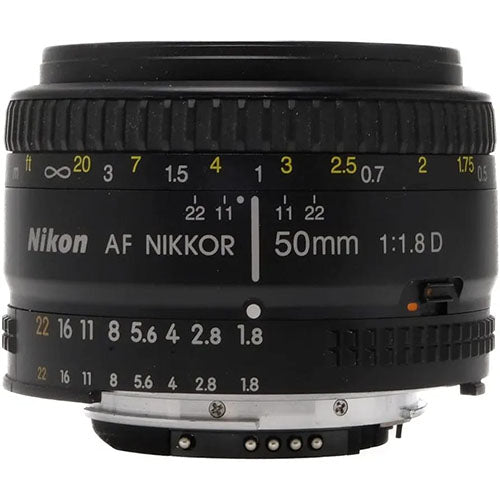 50mm lens Nikon 1:8D (Pre-owned)