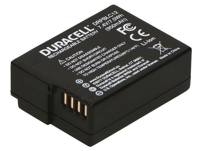 Duracell Panasonic DMW‑BLC12 Battery