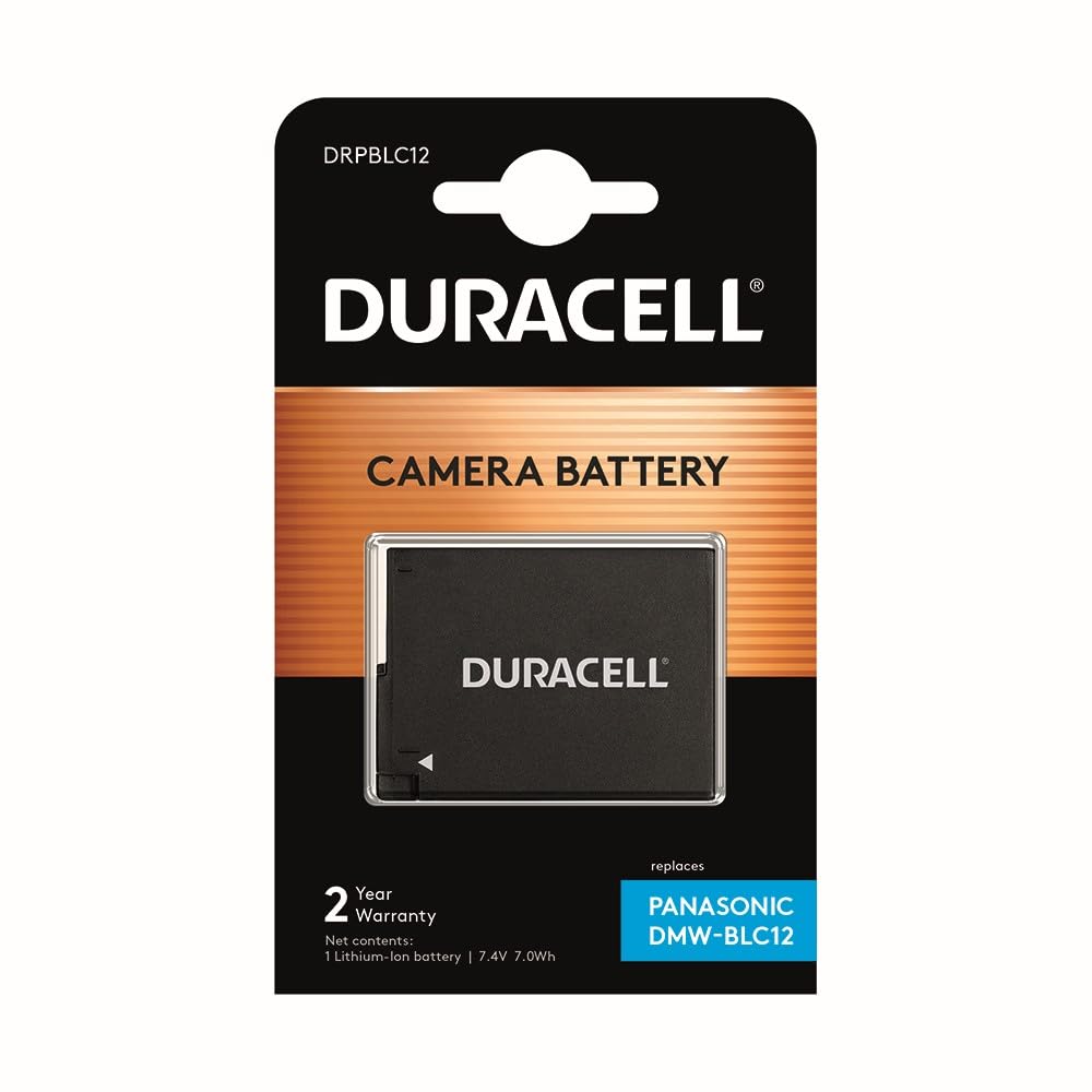 Duracell Panasonic DMW‑BLC12 Battery