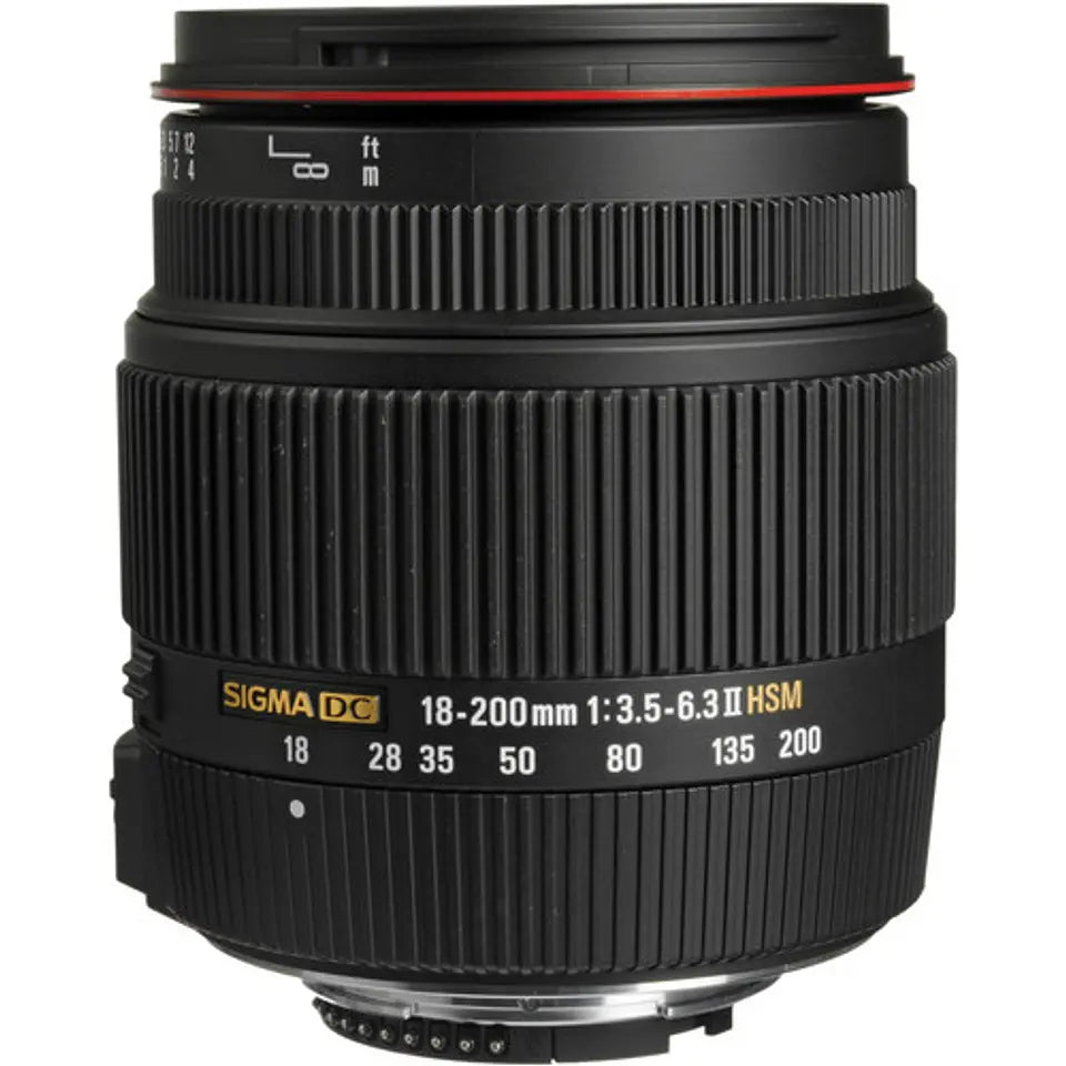 Sigma 18-200mm f/3.5-6.3 DC Macro OS HSM Lens for Canon EF (Pre-Owned)