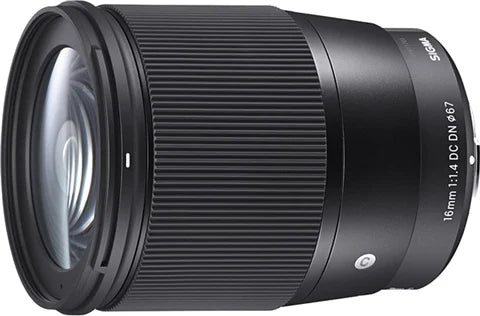 Sigma 16mm f/1.4 DC DN Contemporary Lens for Sony E-Mount