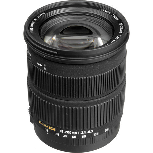 Sigma 18-200mm f/3.5-6.3 DC Lens for Canon(Pre-Owned)
