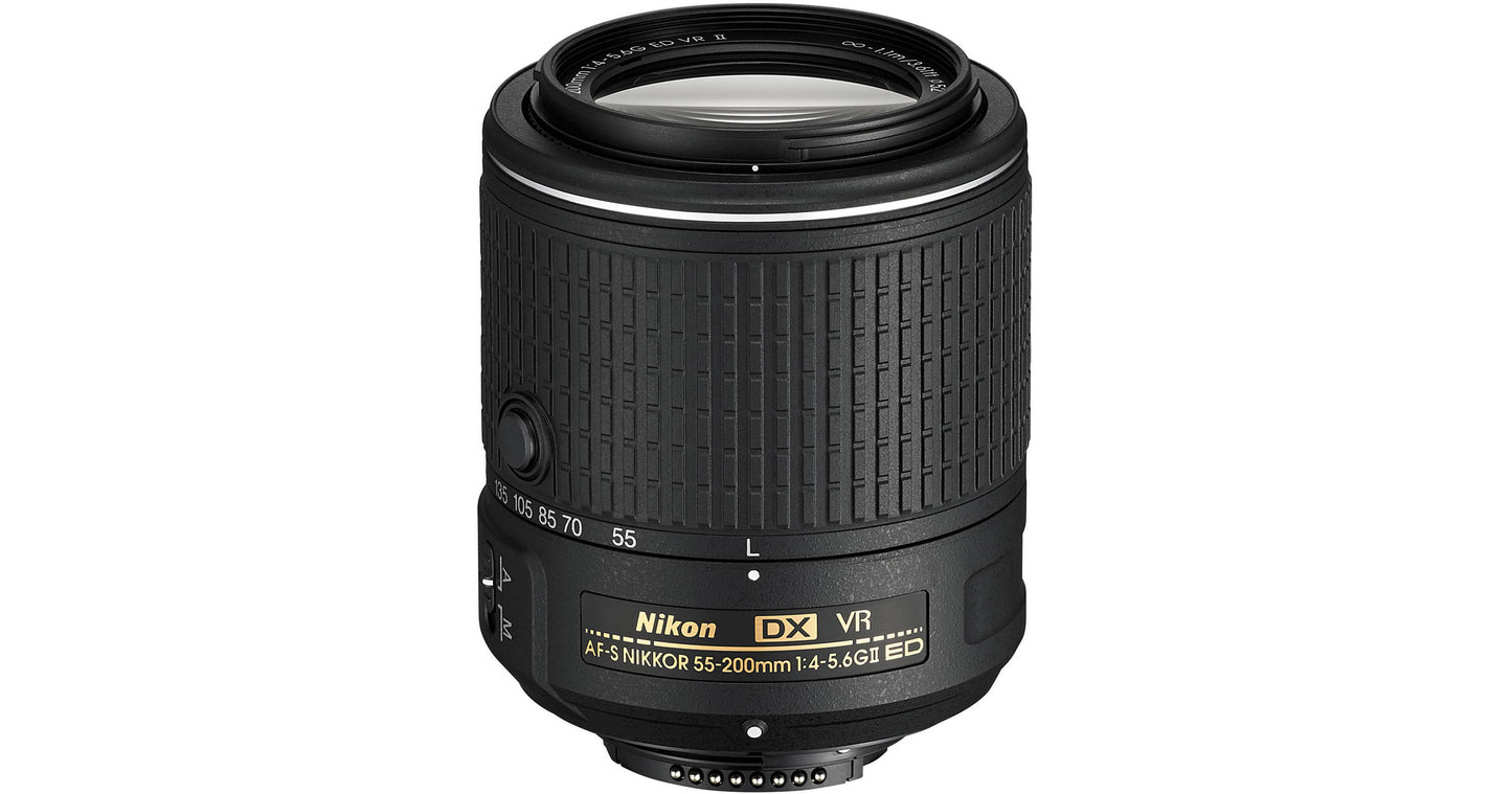 Nikon AF-S DX NIKKOR 55–200mm f/4–5.6G ED Lens (Pre-Owned)