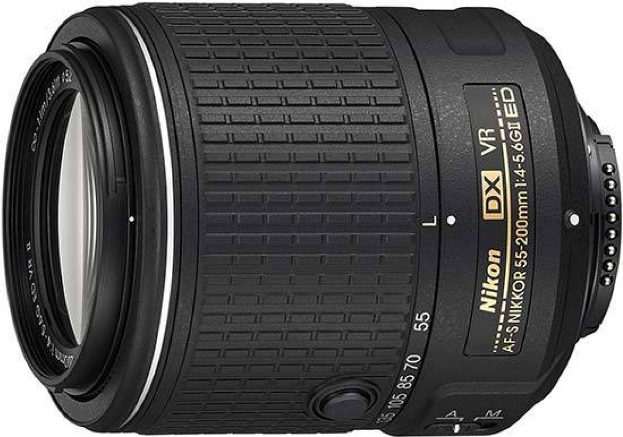 Nikon AF-S DX NIKKOR 55–200mm f/4–5.6G ED Lens (Pre-Owned)