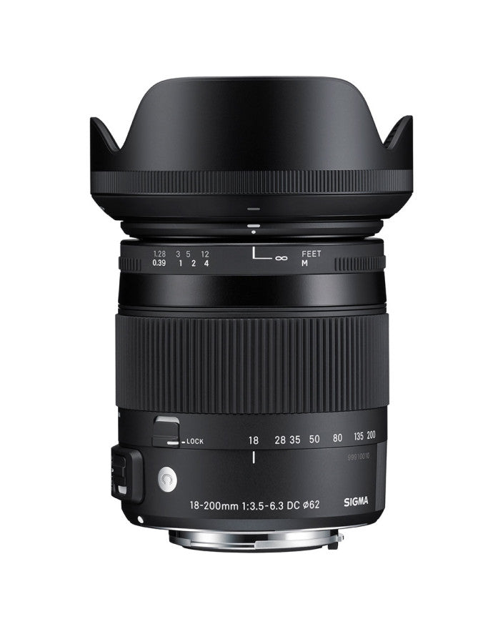 Sigma 18-200mm f/3.5-6.3 DC Macro OS HSM Lens for Canon EF (Pre-Owned)