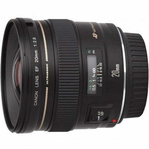 Canon EF 20mm f/2.8 USM Wide-Angle Lens (Pre-Owned)