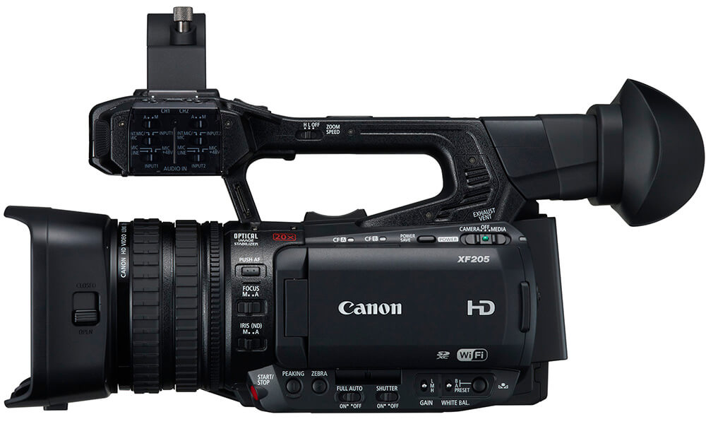 Canon XF205 Professional Camcorder (Pre-Owned)