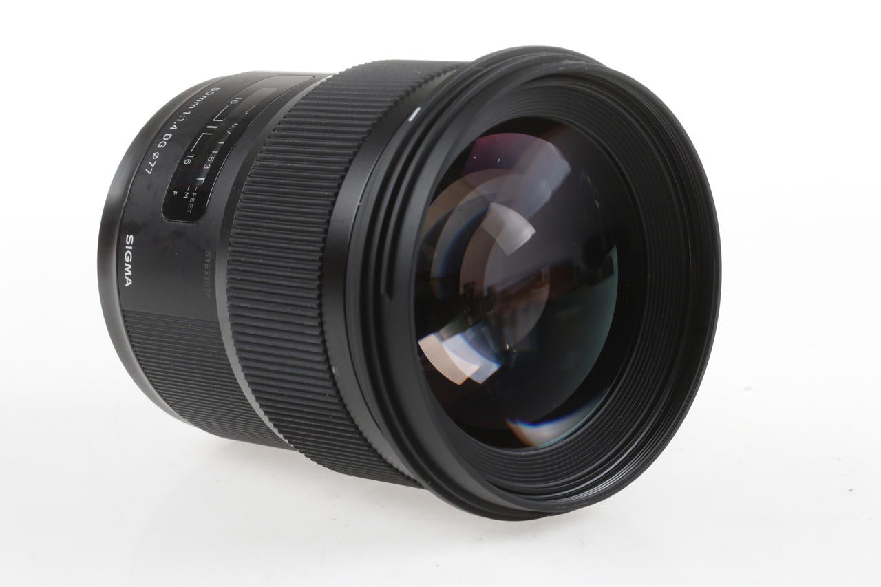 Sigma 50mm f/1.4 DG Art Lens for Nikon [PRE-OWNED]
