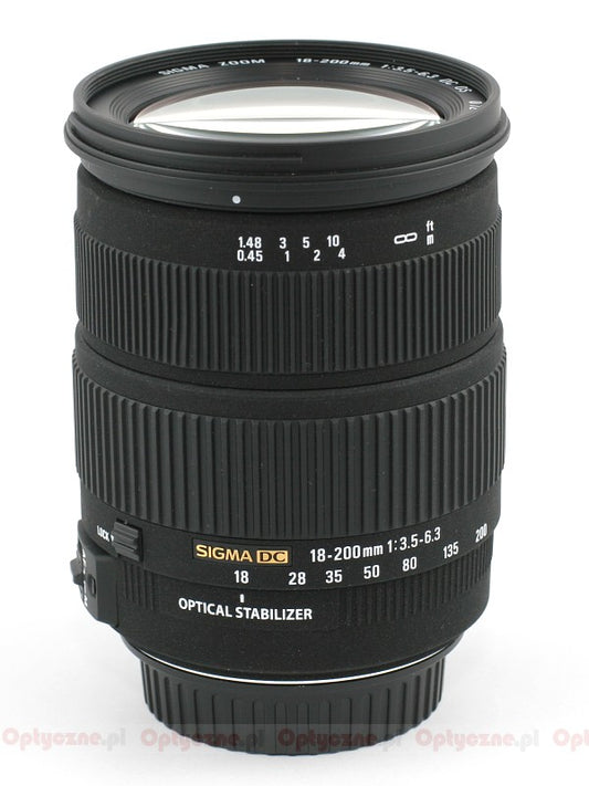 Sigma 18-200mm f/3.5-6.3 DC Lens for Canon(Pre-Owned)