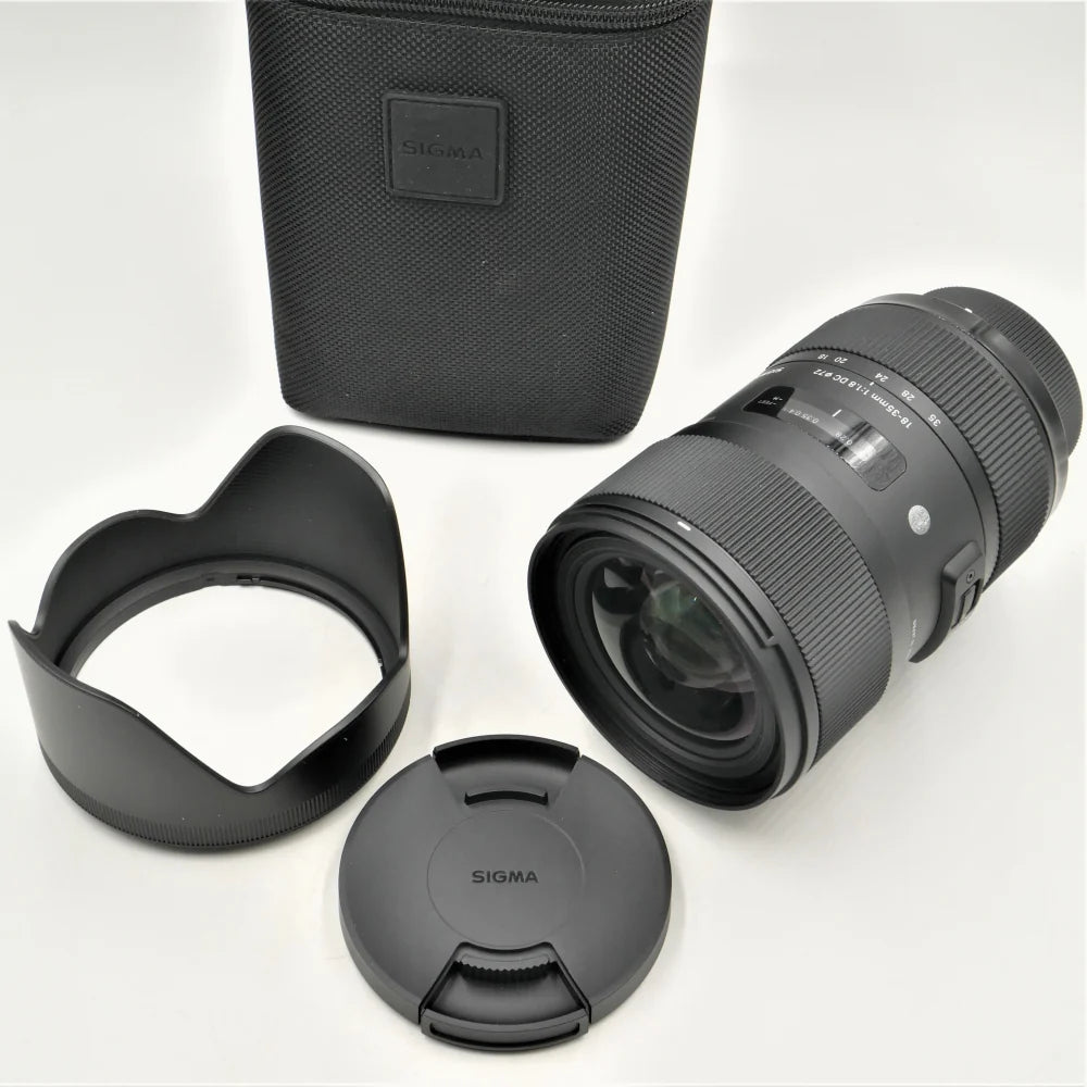 Sigma 18-35mm f/1.8 DC HSM Art Lens for Canon EF { Pre-0wned}