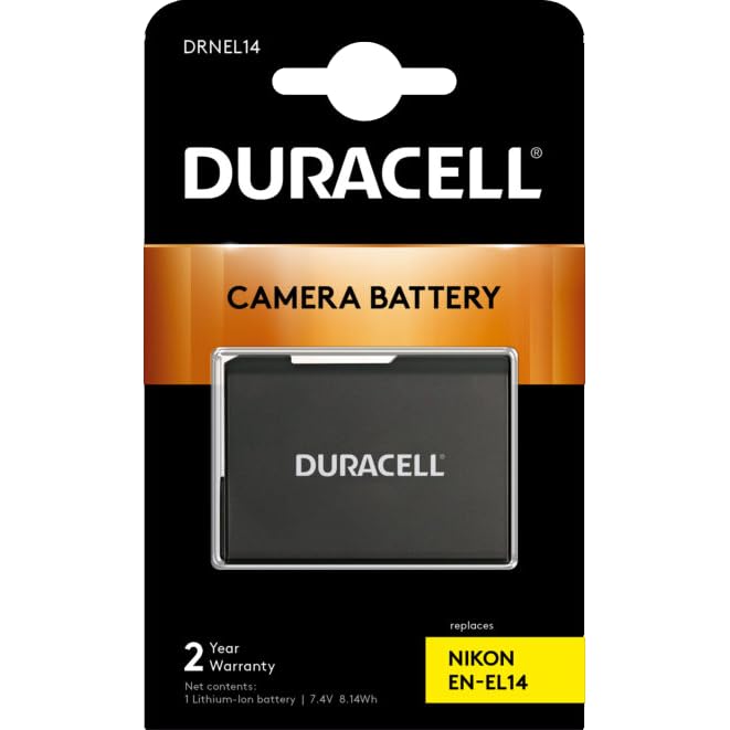 Duracell Camera Battery for Nikon EN-EL14 / EN-EL14