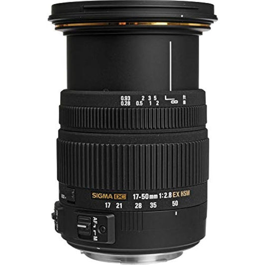 Sigma 17-50mm f/2.8 EX DC OS HSM Lens for Canon EF (Pre-Owned)