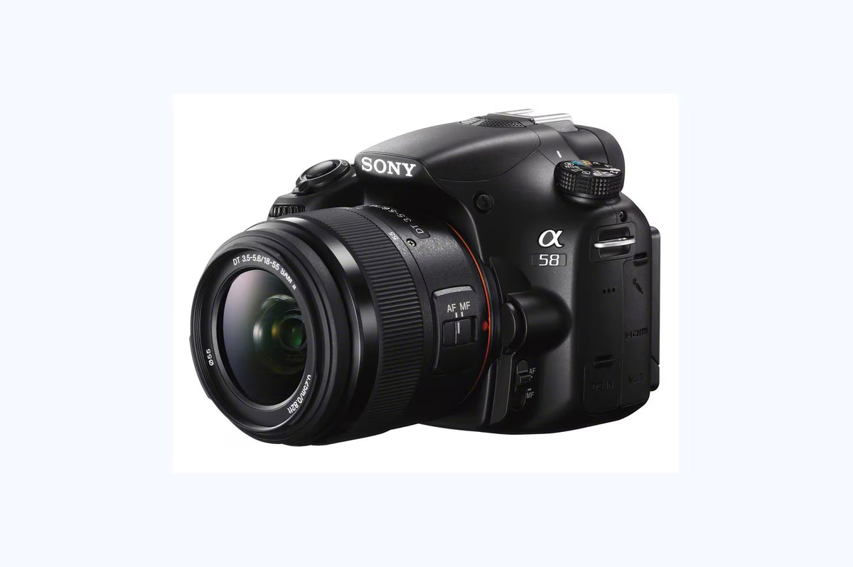 Sony Alpha a58 DSLR Camera with 18-55mm Lens (Pre-Owned)