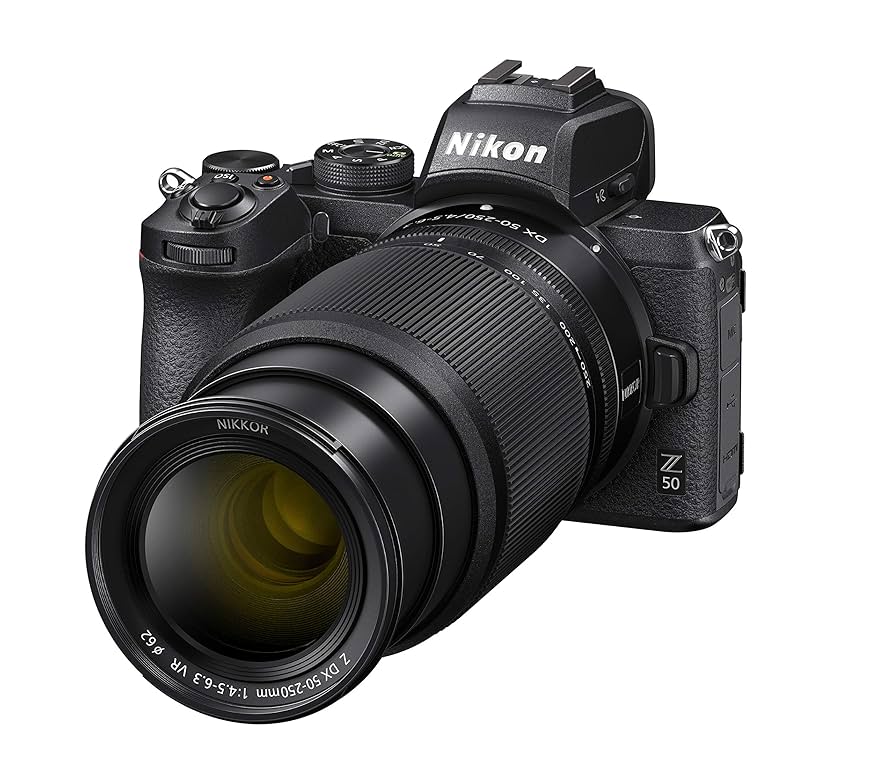 Nikon Z50 Mirrorless Camera with NIKKOR Z DX 50–250mm f/4.5–6.3 VR Lens ( Pre-Owned)