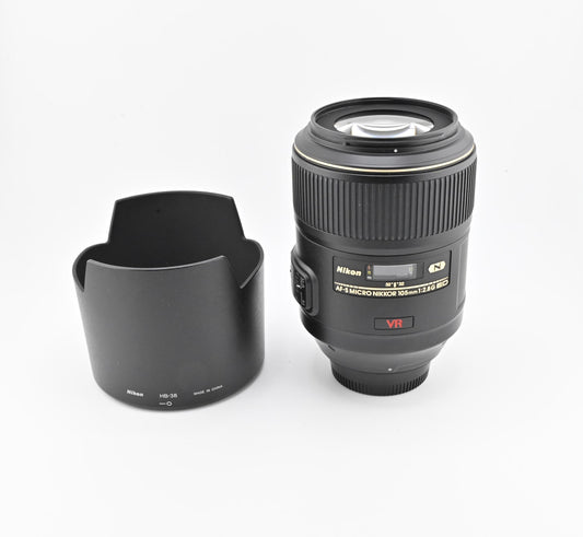 Nikon AF-S VR Micro-Nikkor 105mm f/2.8G (pre-owned)