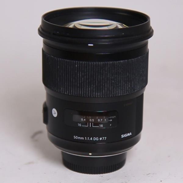 Sigma 50mm f/1.4 DG Art Lens for Nikon [PRE-OWNED]