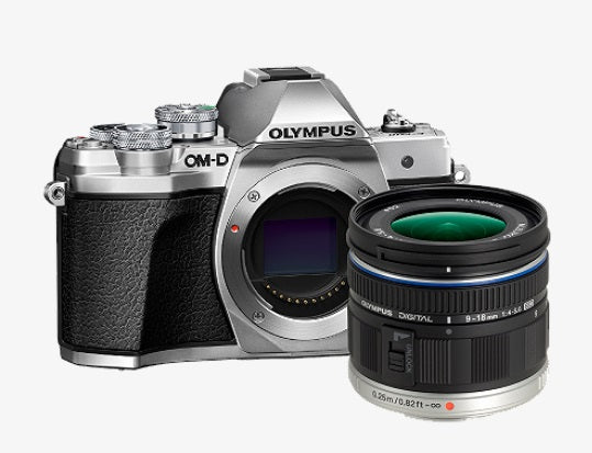 Olympus OM-D E-M10 Mark III with 9-18mm Lens (Pre-Owned)