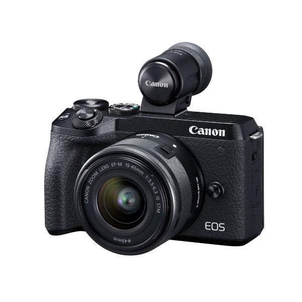 Canon EOS M6 Mark II with EF-M 15–45mm f/3.5–6.3 IS STM Lens(Pre-Owned)