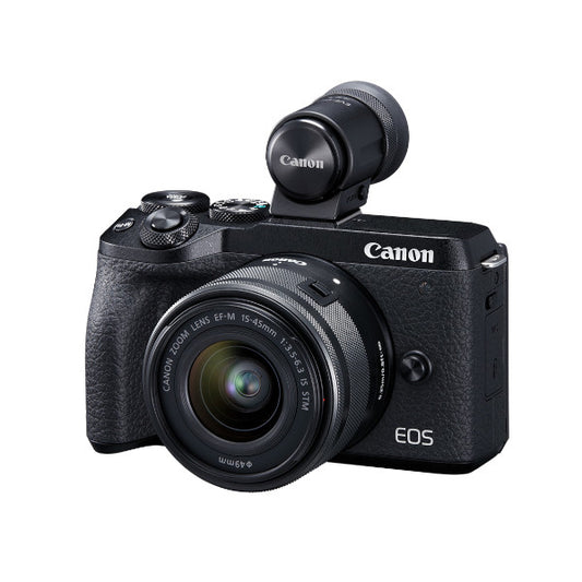 Canon EOS M6 Mark II with EF-M 15–45mm f/3.5–6.3 IS STM Lens(Pre-Owned)