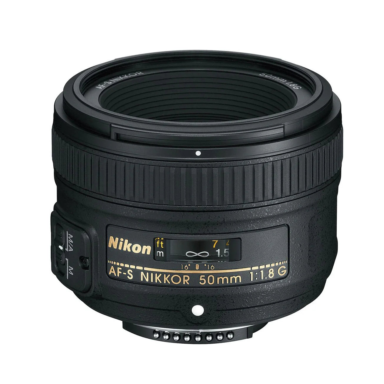 Nikon AF-S NIKKOR 50mm f/1.8G Lens (Pre-Owned)