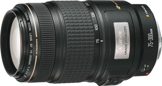 Canon EF 75-300mm f/4-5.6 Ultrasonic Lens (Pre-Owned)