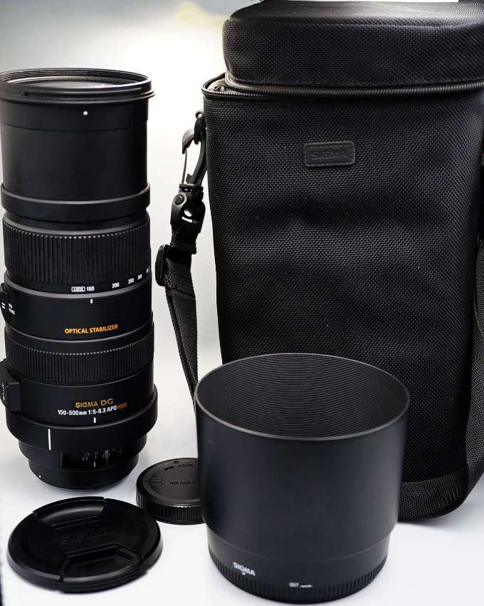 Sigma 150-500mm f/5-6.3 DG OS HSM Lens for Canon [pre-owned]