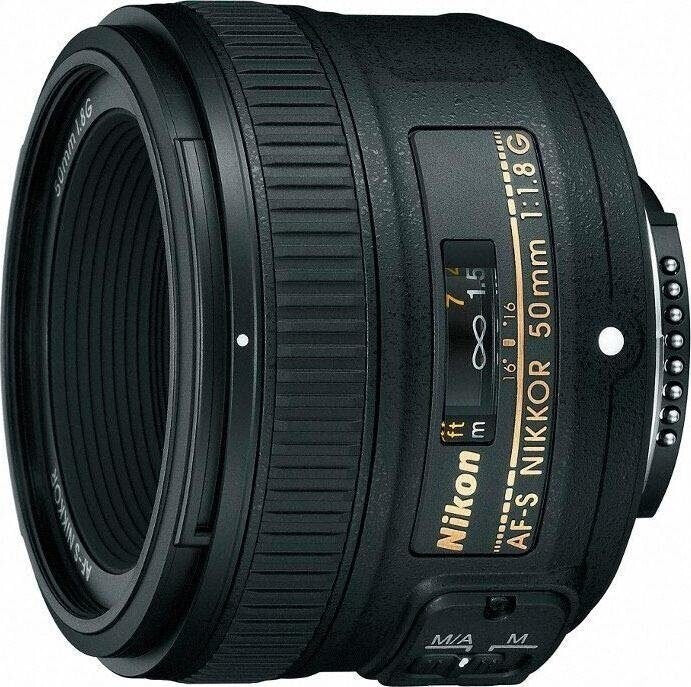 Nikon AF-S NIKKOR 50mm f/1.8G Lens (Pre-Owned)
