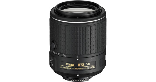 Nikon AF-S DX NIKKOR 55–200mm f/4–5.6G ED Lens (Pre-Owned)