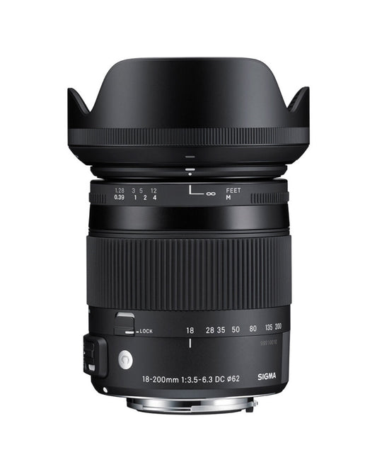 Sigma 18-200mm f/3.5-6.3 DC Macro OS HSM Lens for Canon EF (Pre-Owned)