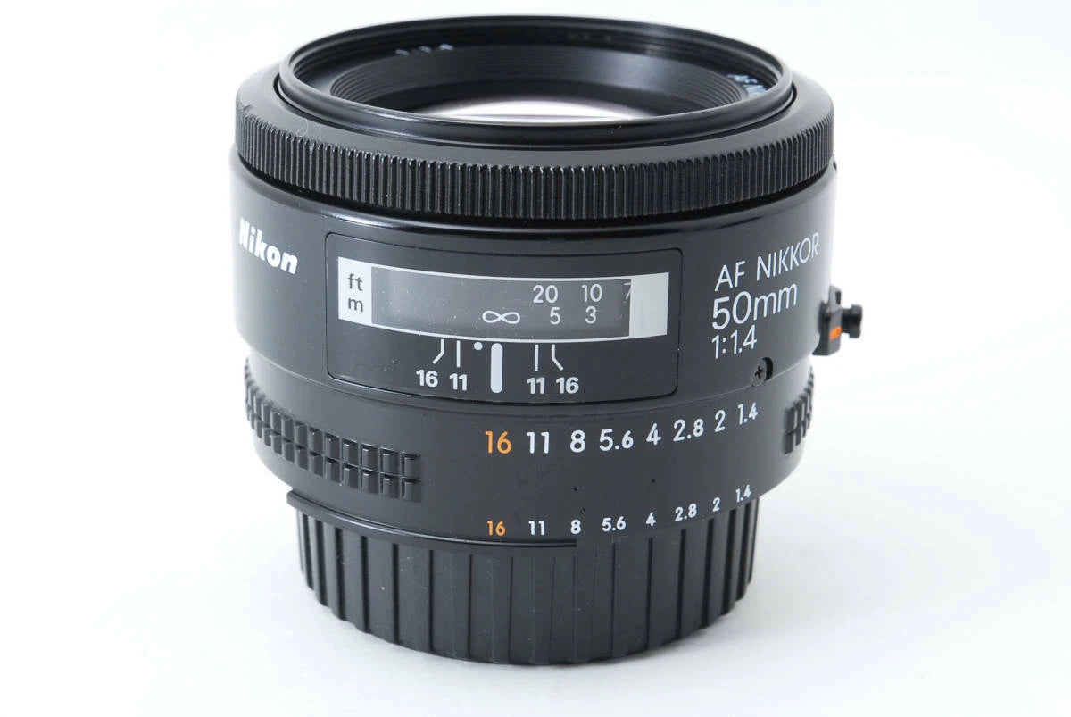 Nikon AF Nikkor 50mm f/1.4D Camera Lens — (Pre-Owned)