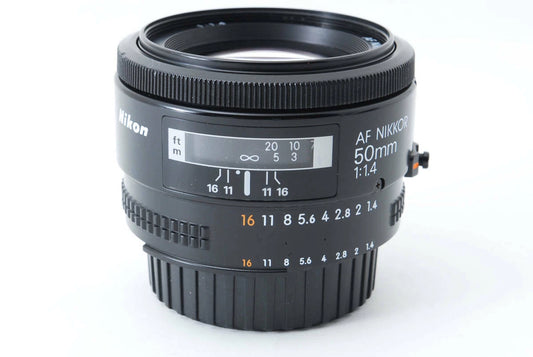 Nikon AF Nikkor 50mm f/1.4D Camera Lens — (Pre-Owned)