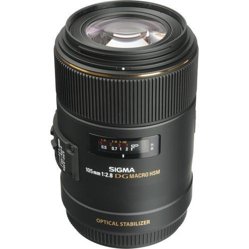 Sigma 105mm f/2.8 EX DG OS HSM Macro Lens for Canon (Pre-Owned)